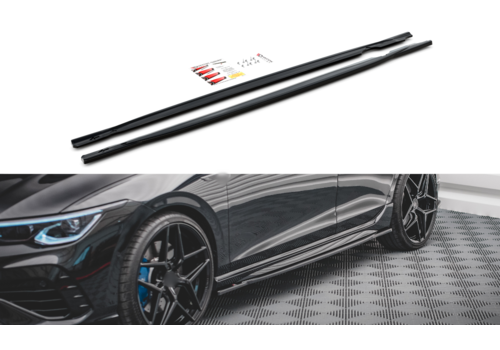Maxton Design Side Skirts Diffuser V.1 for Volkswagen Golf 8 R / 8.5 R