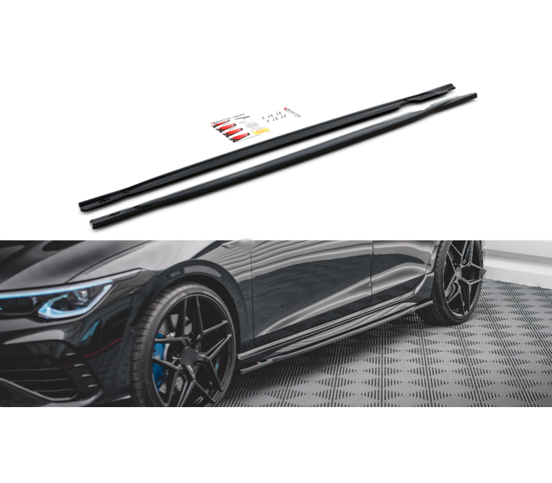 Side Skirts Diffuser V.1 for Volkswagen Golf 8 R