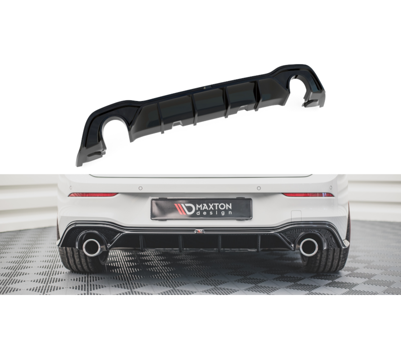 Aggressive Diffuser V.2 for Volkswagen Golf 8 / 8.5 GTI