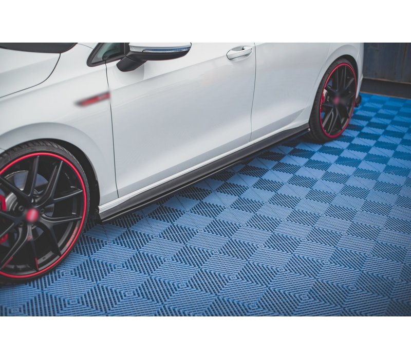 Side Skirts Diffuser voor VW Golf 8 GTI / GTD / GTE / R line