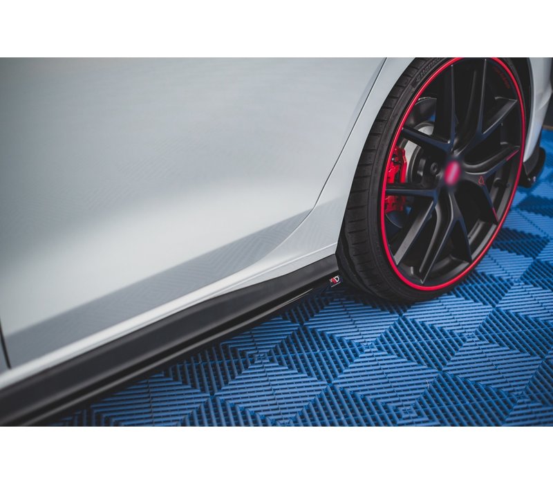 Side Skirts Diffuser voor VW Golf 8 GTI / GTD / GTE / R line