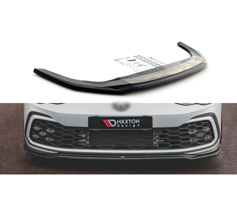 Front Splitter V.4 for Volkswagen Golf 8 GTI / GTD / R line / GTE
