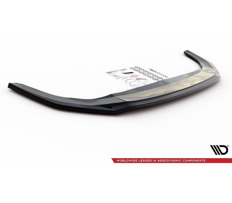 Front Splitter V.4 for Volkswagen Golf 8 GTI / GTD / R line / GTE