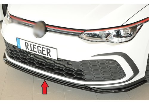 Rieger Tuning Front Splitter voor Volkswagen Golf 8 GTI / GTD / GTE