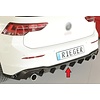 Rieger Tuning Aggressive Diffuser for Volkswagen Golf 8 GTI