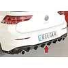 Rieger Tuning Aggressive Diffuser voor Volkswagen Golf 8 GTI