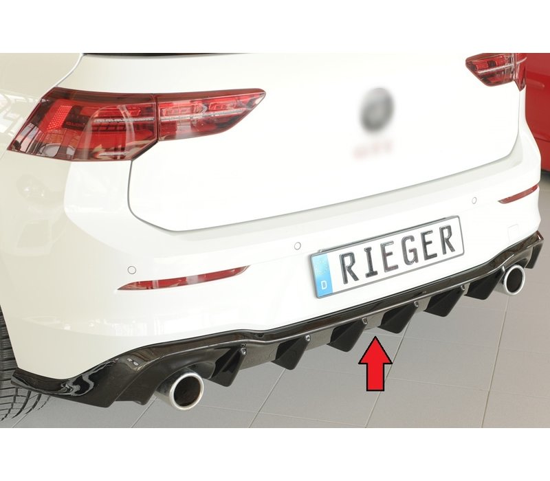 Aggressive Diffuser voor Volkswagen Golf 8 GTI