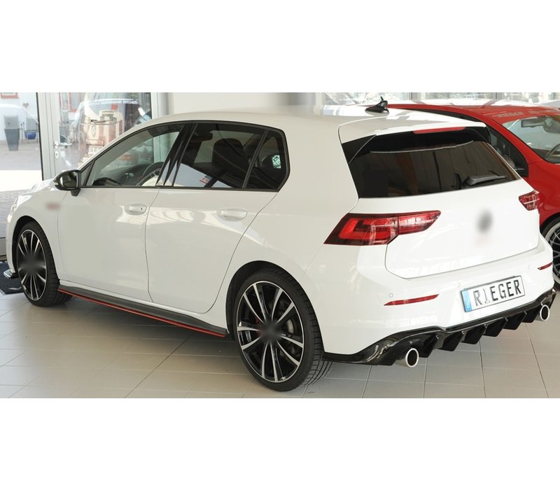Aggressive Diffuser for Volkswagen Golf 8 GTI