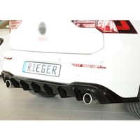 Aggressive Diffuser voor Volkswagen Golf 8 GTI