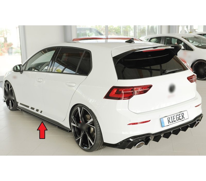 Seitenschweller Diffusor für Volkswagen Golf GTI / GTD / GTE