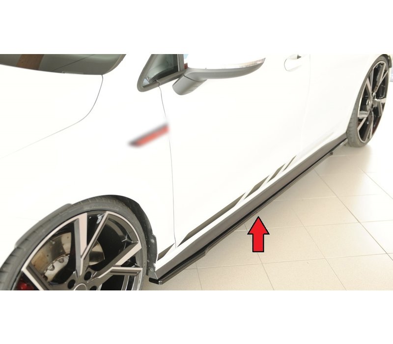 Side Skirts Diffuser voor Volkswagen Golf 8 GTI / GTD / GTE
