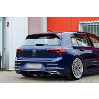 Aggressive Diffuser + Rear splitter for Volkswagen Golf 8