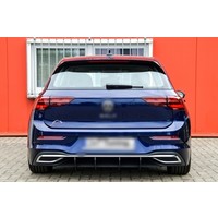 Aggressive Diffuser + Rear splitter for Volkswagen Golf 8