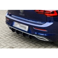 Aggressive Diffusor + Rear splitter für Volkswagen Golf 8