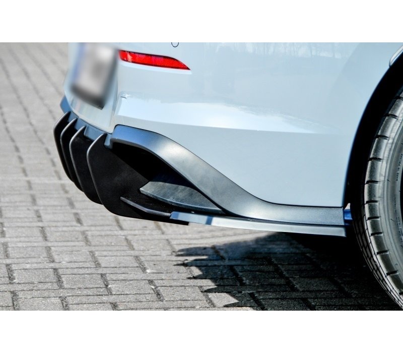 Aggressive Diffusor  + Rear Splitter für Volkswagen Golf 8 GTD
