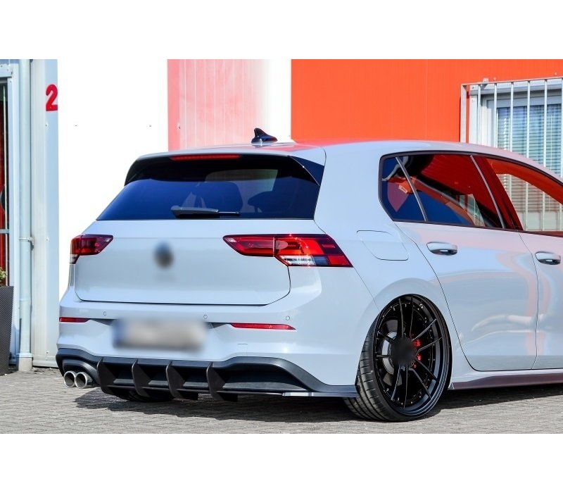 Aggressive Diffusor  + Rear Splitter für Volkswagen Golf 8 GTD