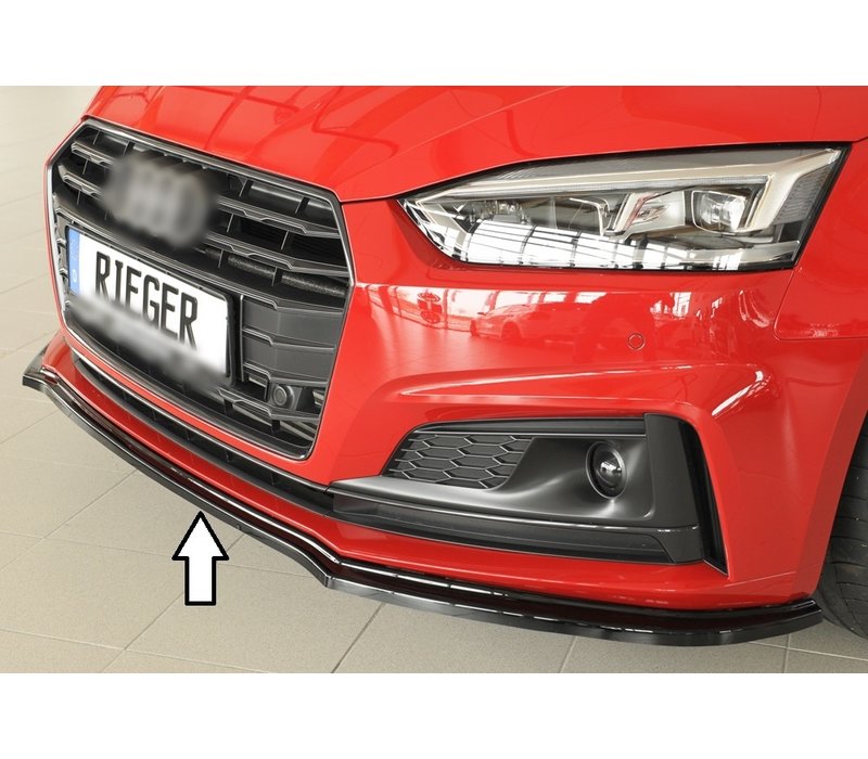 Front splitter voor Audi A5 B9 F5 S line / S5 B9