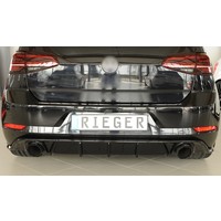 GTI Look Diffuser for Volkswagen Golf 7.5 Facelift / R line / GTI / GTD / GTE