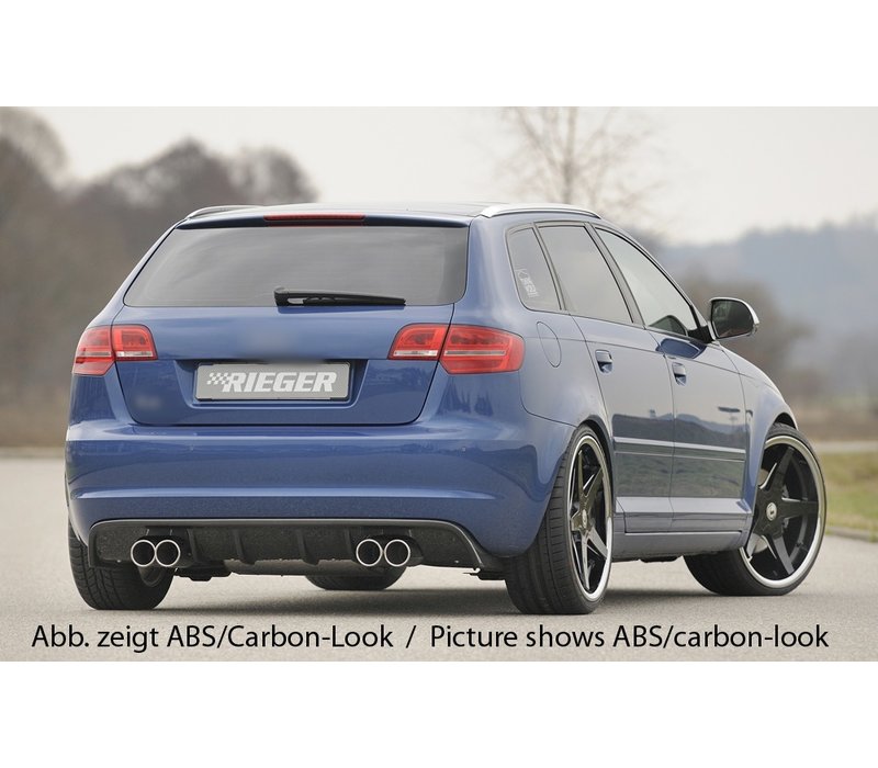 S3 / RS3 look Diffusor für Audi A3 8P