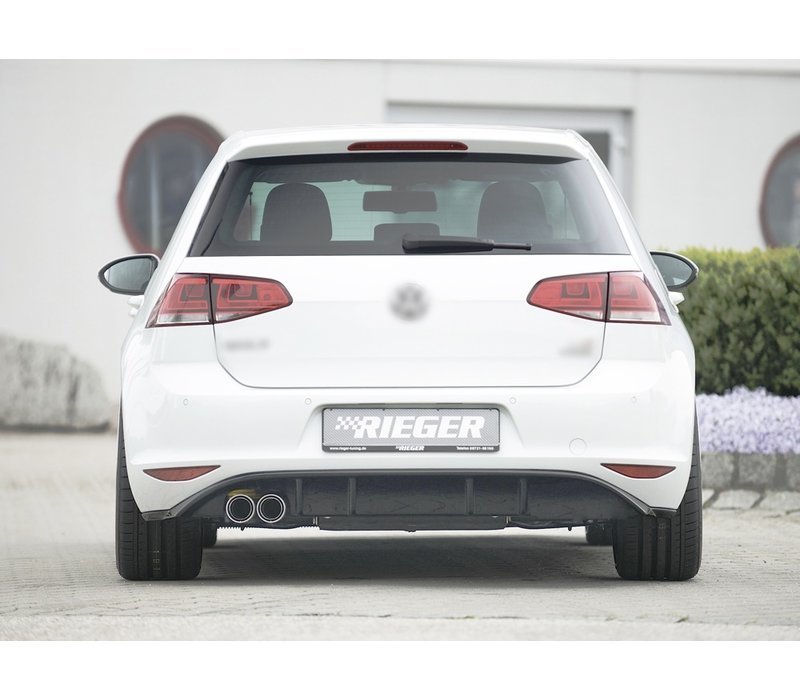 Aggressive Diffuser voor Volkswagen Golf 7 / GTD / GTE