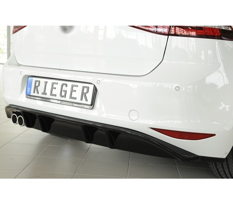 Aggressive Diffuser for Volkswagen Golf 7 / GTD / GTE