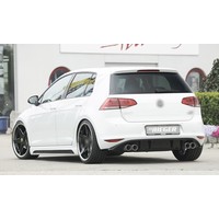 Facelift R Look Diffuser for Volkswagen Golf 7 / GTI / GTD / GTE