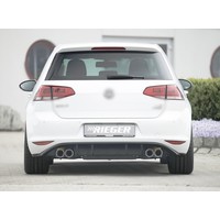 Facelift R Look Diffuser for Volkswagen Golf 7 / GTI / GTD / GTE