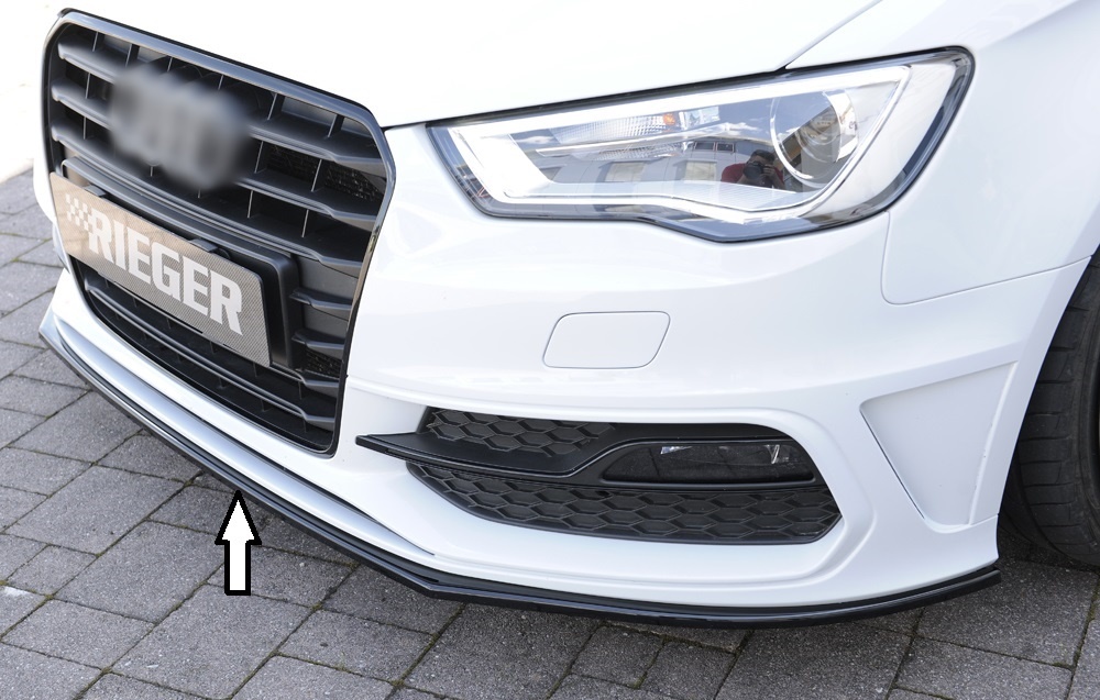 Front splitter for Audi S3 8V / S line - WWW.DEJAVUCARS.EU