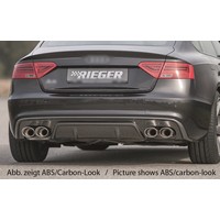 S5 Look Diffuser for Audi A5 8T Sportback S line / S5