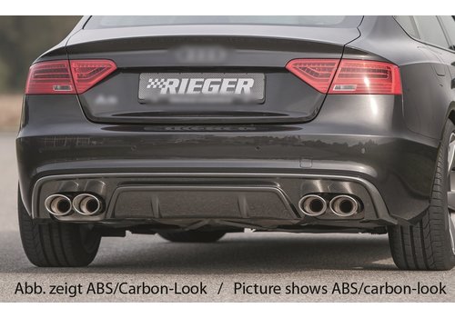 Rieger Tuning S5 Look Diffuser for Audi A5 8T Sportback S line / S5