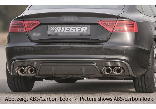 Rieger Tuning S5 Look Diffusor für Audi A5 8T Sportback S line / S5
