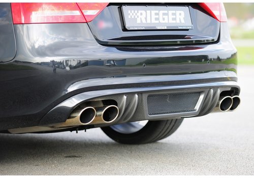 Rieger Tuning Sport Diffuser for Audi A5 8T Sportback S line / S5