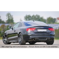 Sport Diffusor für Audi A5 8T Coupe / Cabrio