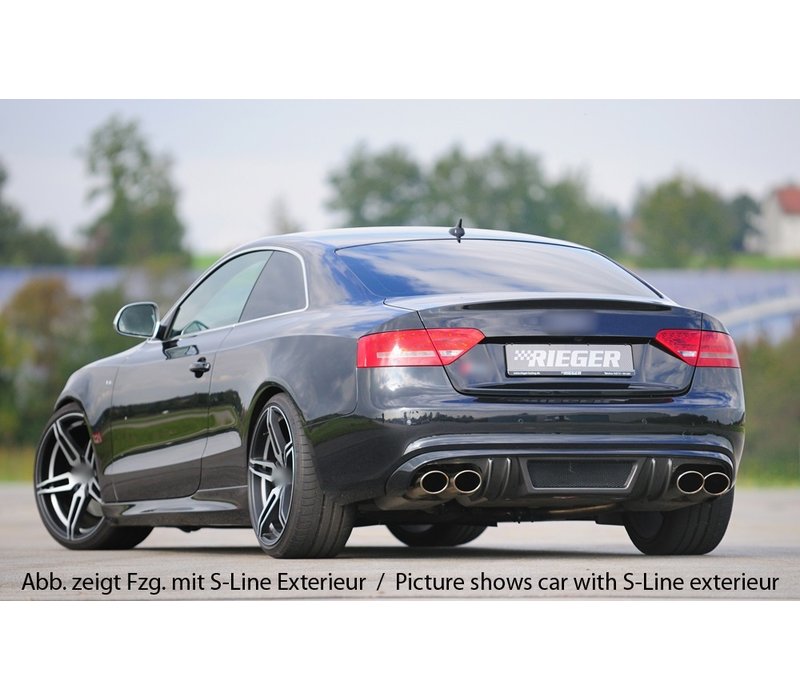 Sport Diffuser for Audi A5 8T Coupe / Cabrio