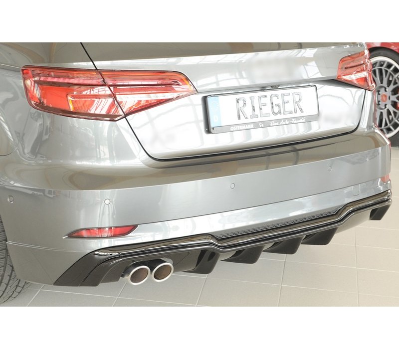 S3 Look V2 Diffuser for Audi A3 8V S line & S3