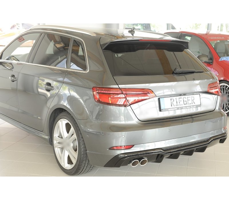 S3 Look V2 Diffuser for Audi A3 8V S line & S3