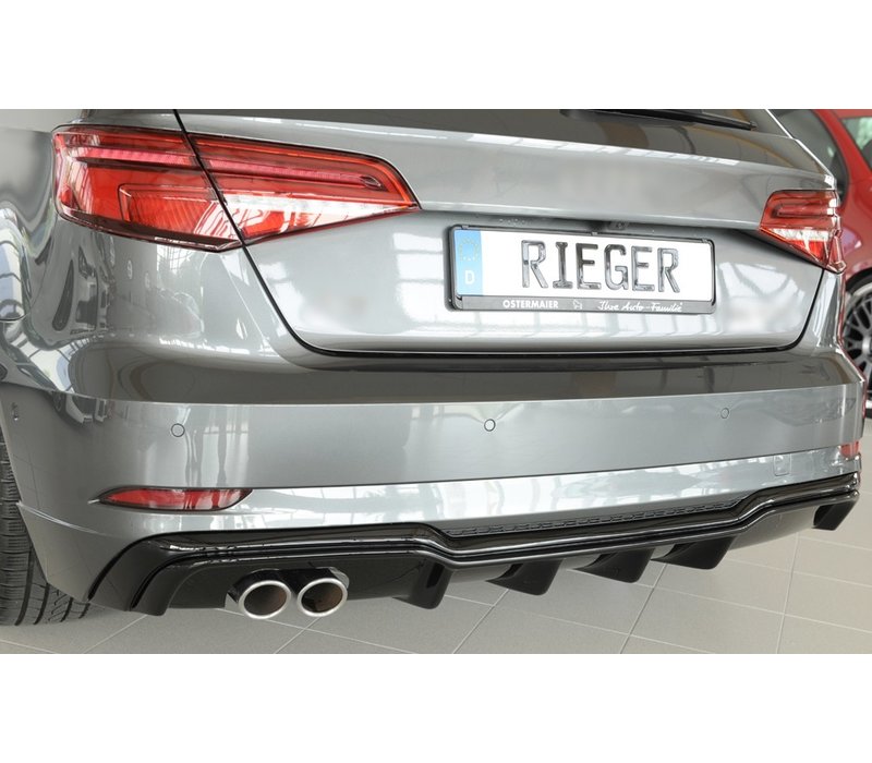 S3 Look V2 Diffuser for Audi A3 8V S line & S3