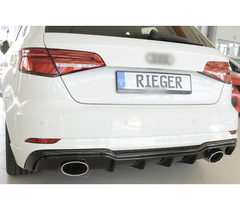 RS3 Look Diffusor für Audi A3 8V S line & S3