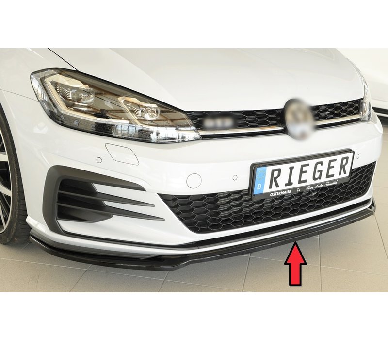 Front Splitter voor Volkswagen Golf 7 Facelift GTI / GTD / GTE