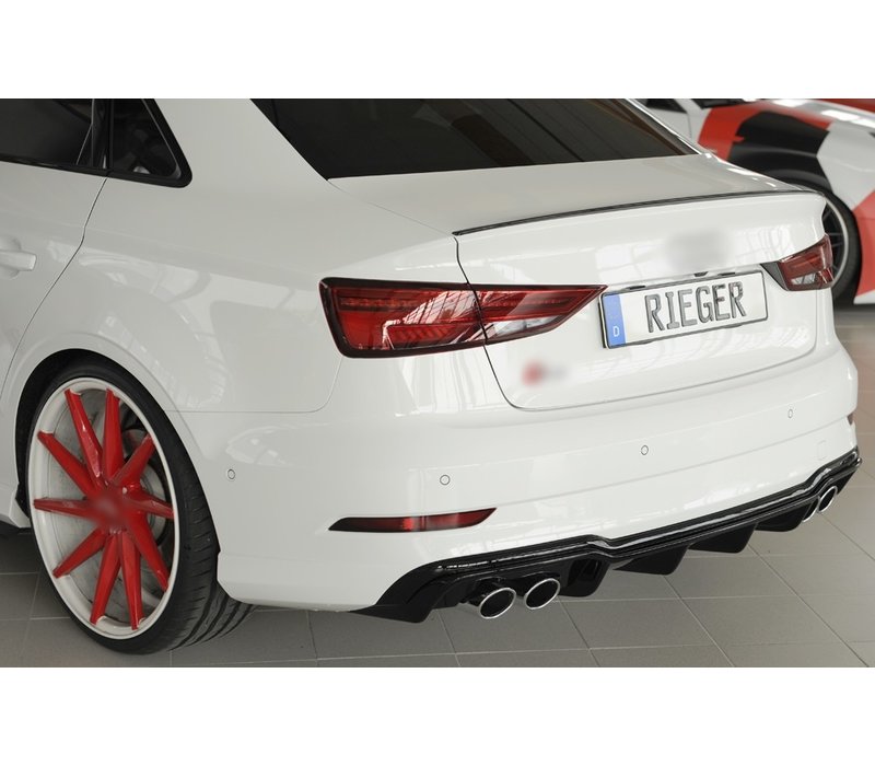 S3 Look Diffuser voor Audi S3 8V / S line