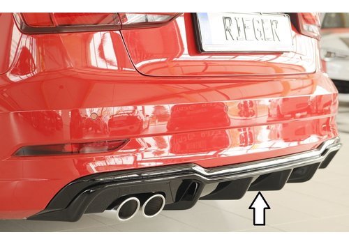 Rieger Tuning S3 Look V2 Diffuser voor Audi S3 8V / S line