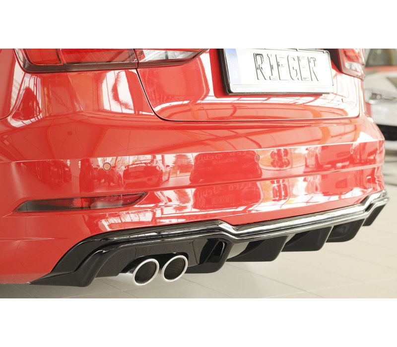 S3 Look V2 Diffuser for Audi S3 8V / S line