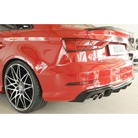 S3 Look V2 Diffuser for Audi S3 8V / S line