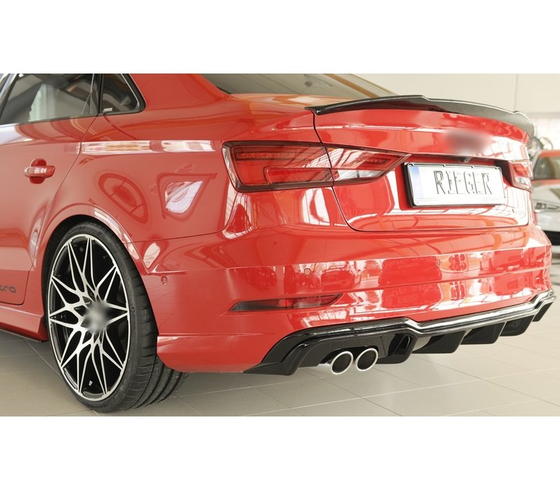 S3 Look V2 Diffuser voor Audi S3 8V / S line