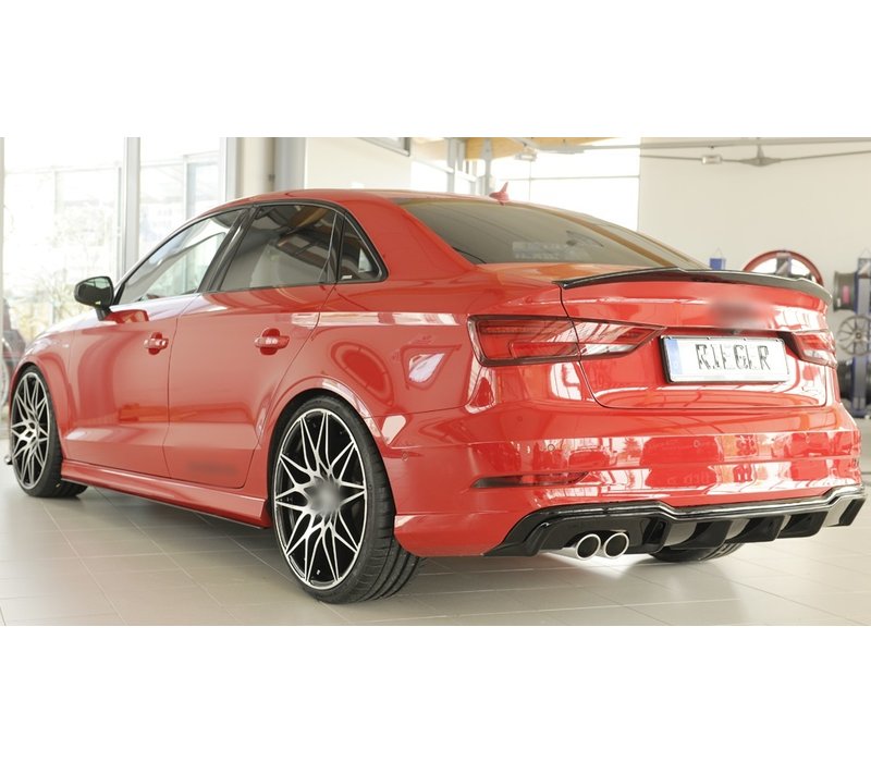 S3 Look V2 Diffuser for Audi S3 8V / S line