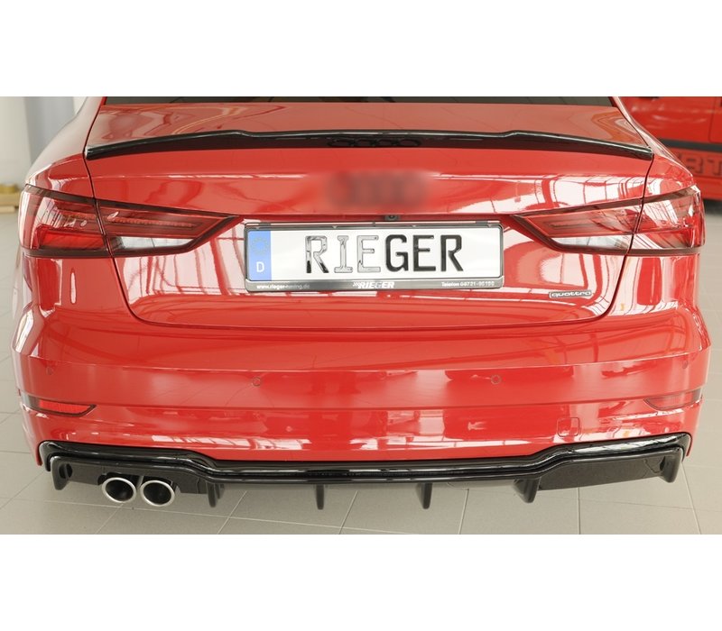 S3 Look V2 Diffuser for Audi S3 8V / S line