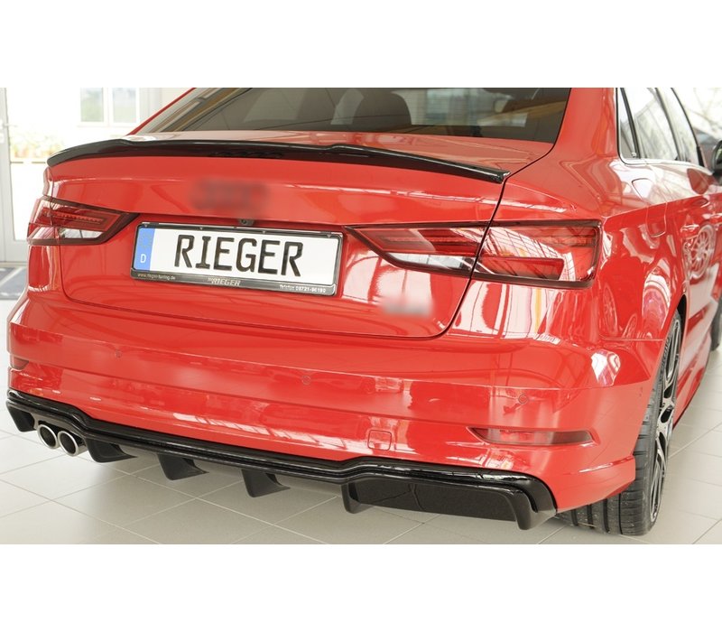 S3 Look V2 Diffuser voor Audi S3 8V / S line