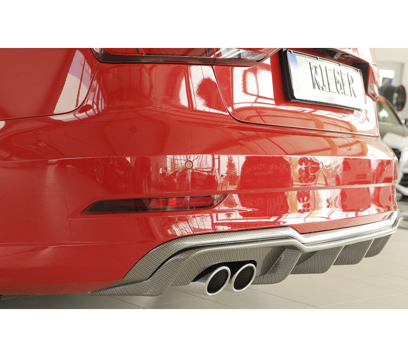 S3 Look V2 Diffuser for Audi S3 8V / S line