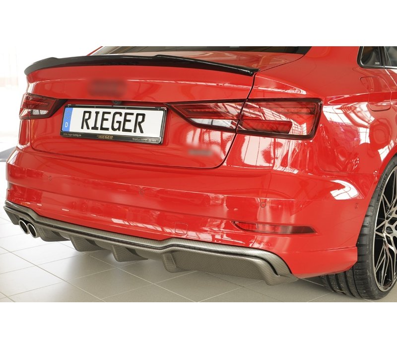 S3 Look V2 Diffuser voor Audi S3 8V / S line