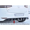 Rieger Tuning R20 Look Diffuser for Volkswagen Golf 7 R /  R line